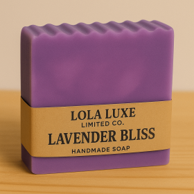 Lavender Bliss- Lavender Scented Handmade Soap