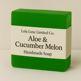 Aloe & Cucumber Melon Handmade Soap
