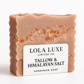 Tallow & Himalayan Salt Handmade Soap